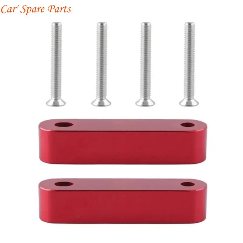 Y4UA Front Hood Vent Space Risers Spacer Modification Aluminiumzubehör für 92-95 EG / 96-00 EK