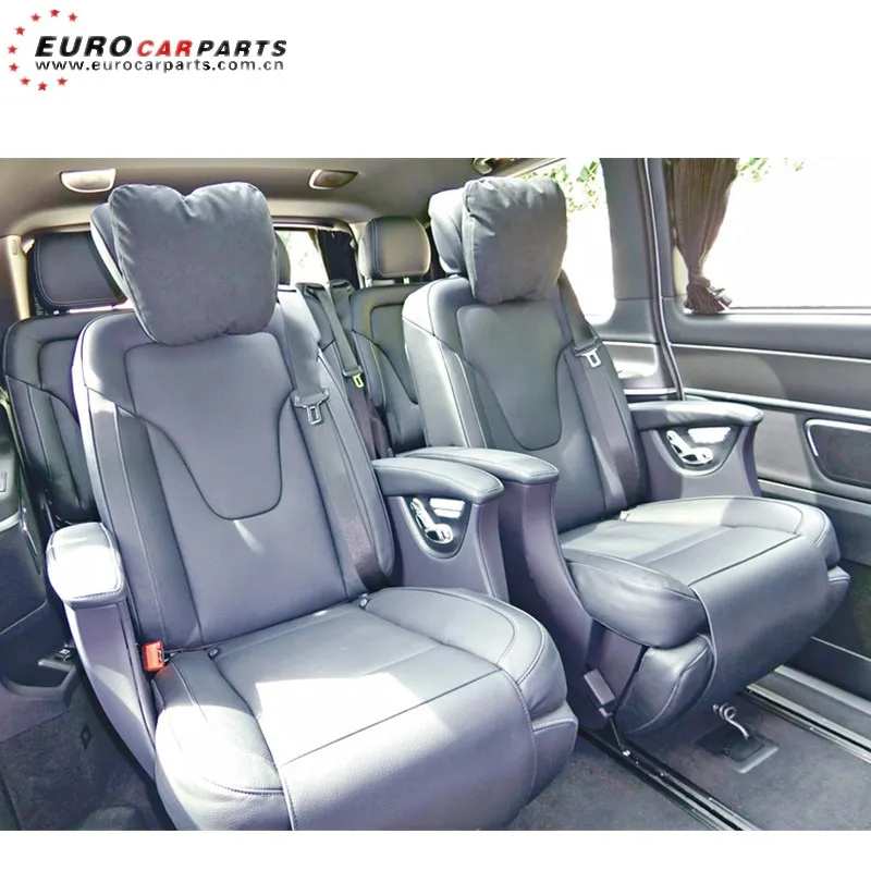 W447 seat fit for V-class  2014-2019year genuine leather    with function button