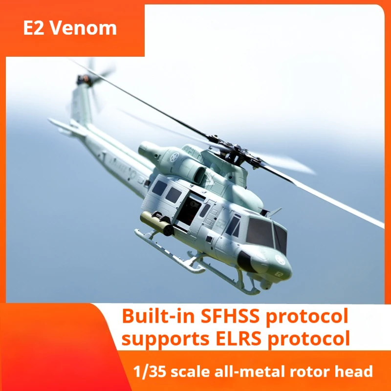 Goosky E2 Model Airplane 3d Stunt Huey Remote-Controlled Helicopter Uh-Iy Venom Helicopter Boy'S Birthday Gift