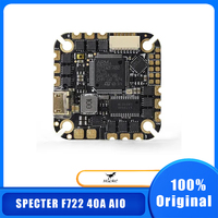 HGLRC SPECTER F722 40A AIO 4-6S Flight Controller MPU6000 40A ESC 25.5x25.5mm for 2-4 inch RC FPV Freestyle Drone