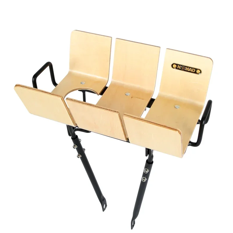 NOMAD Original Design Bicycle Front Frame Adjustable Folding Minimalist Design Bicycle Universal Basket Frame