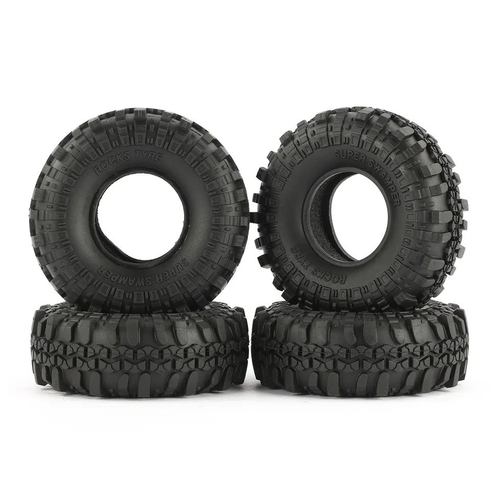 1.9インチラバーロックタイヤ,100mm,105mm,115mm,120mm,1:10ラジコン