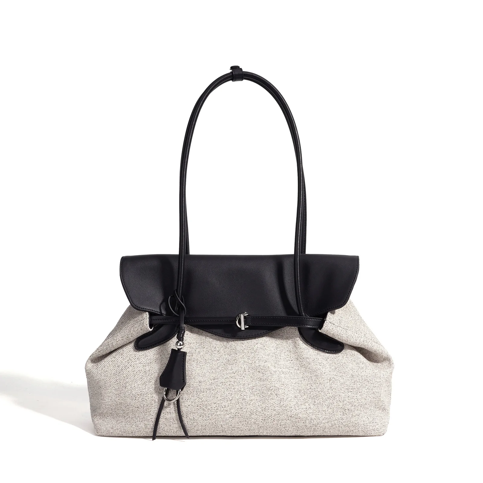 2026 New Korean-style Single-Shoulder Bag Versatile Commuting Handbag Large Capacity women hobo bag genuine leather canvas bag