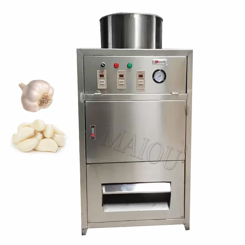 

Коммерческий ресторанный барбекю из нержавеющей стали, кухонный комбайн, электрическая машина для очистки чеснока