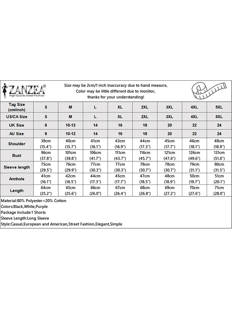 ZANZEA-Chemisier plissé à manches longues lanterne pour femme, chemise unie décontractée pour documents, tuniques à col montant pour femme de bureau, nouvelle mode, Y-2024