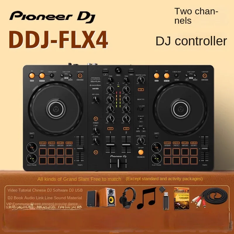 

Pioneer Pioneer Ddjflx4 Integrated Digital Controller Beginner's Entry Disk Recorder Free Tutorial