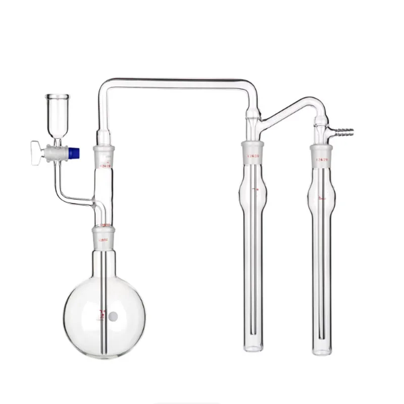 Osmium ruthenium distillation device osmium ruthenium distiller high borosilicate glass high temperature resistance