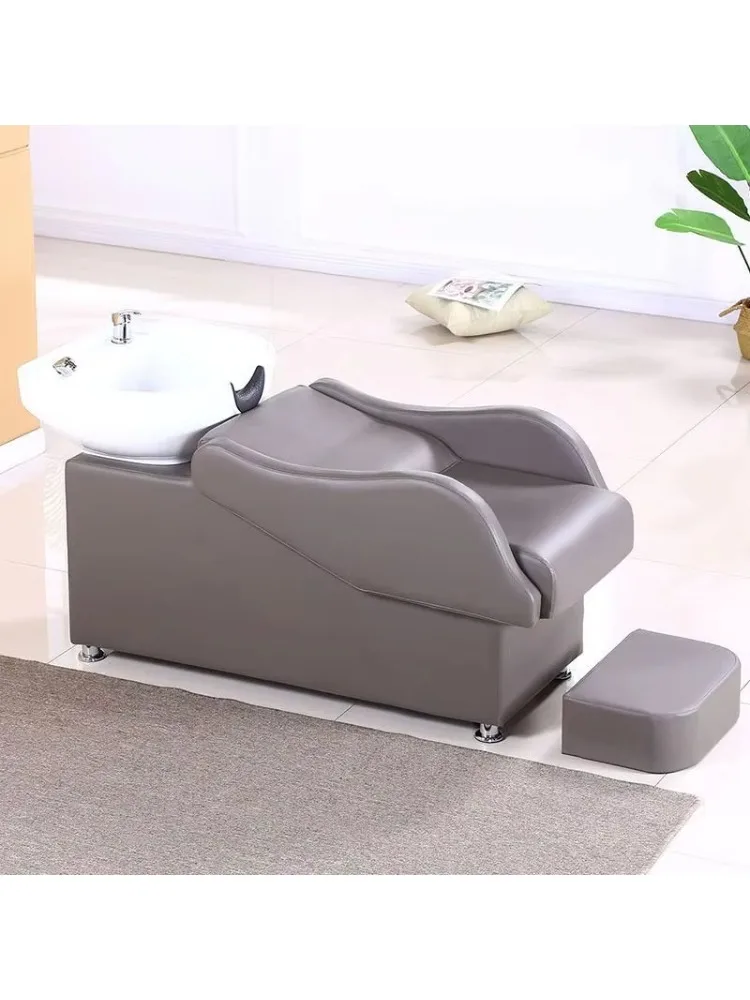 * حار بيع أثاث صالون غسيل الشعر أثاث مخصص شامبو سرير غسل كرسي شامبو مع وعاء