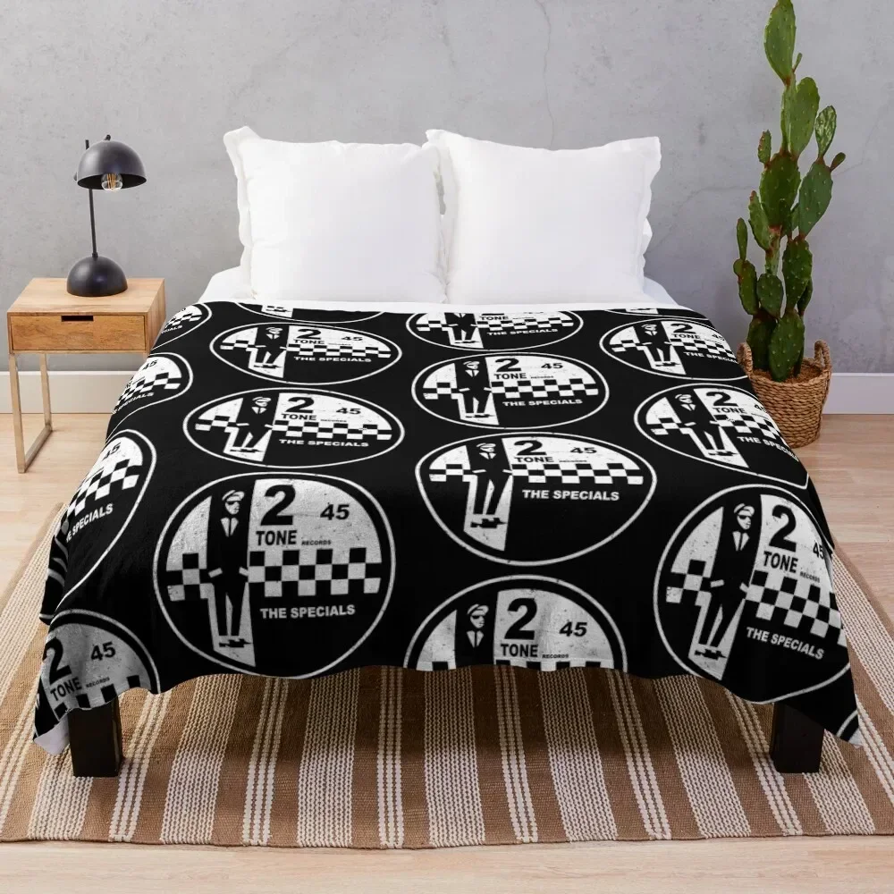 

2 tone records the specials Throw Blanket halloween Single Baby Blankets