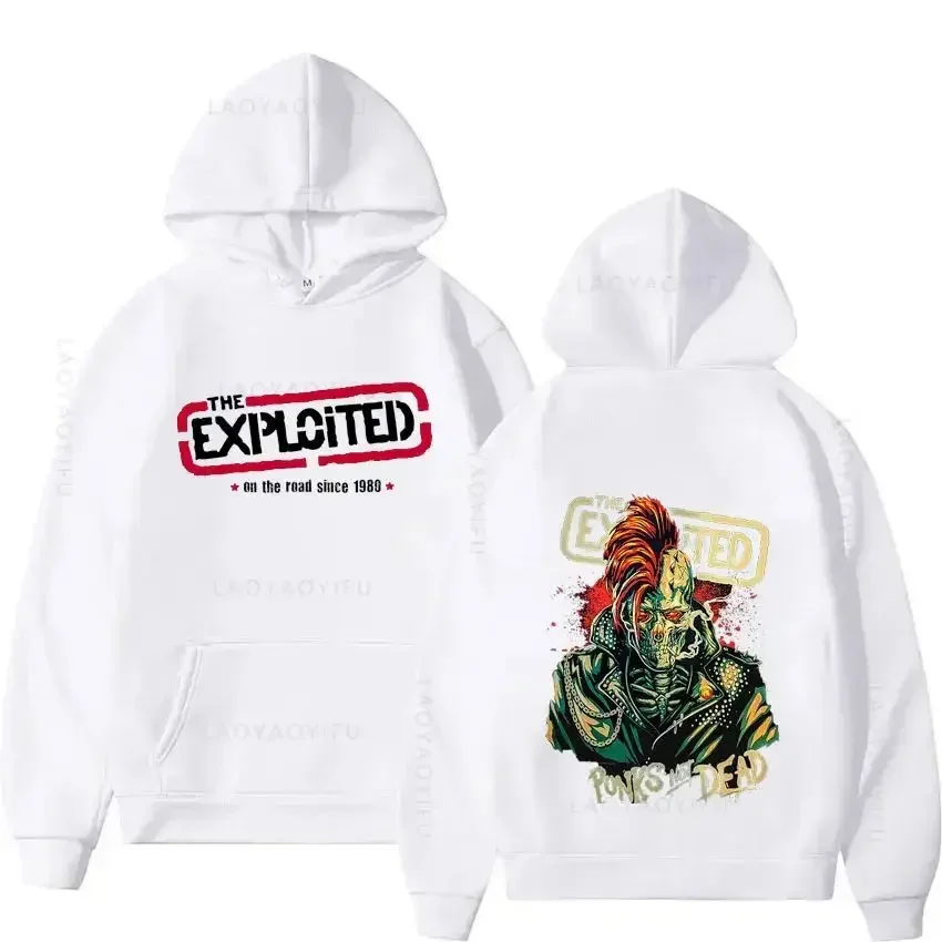 THE EXPLOITED Theme Men's Clothing Hooded Shirt Sweatshirts New Hoodies & Y2k Hoodie Hoody Sweatshirt Autumn Essentials Graphic