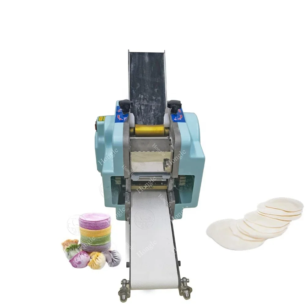 small round square gyoza empanada wonton adjustable dumpling  machine automatic home lumpia dumplin wrap cut making machine