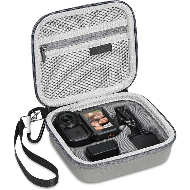 

Protective PU Leather Carrying Case for DJI Osmo Nano Portable Camera Storage Bag for Travel Outdoor Vlogging Accessories