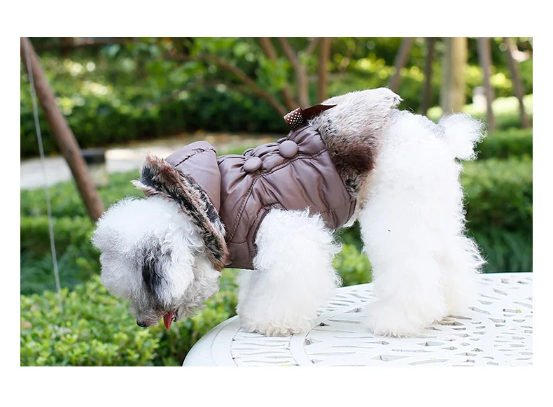 Pet Dog Clothes Autumn Winter Pet Clothing Hoodies Fur Coat Dog Jacket XS-3XL Puppy Warm Thick Dog Apparel Hooded Pet Products