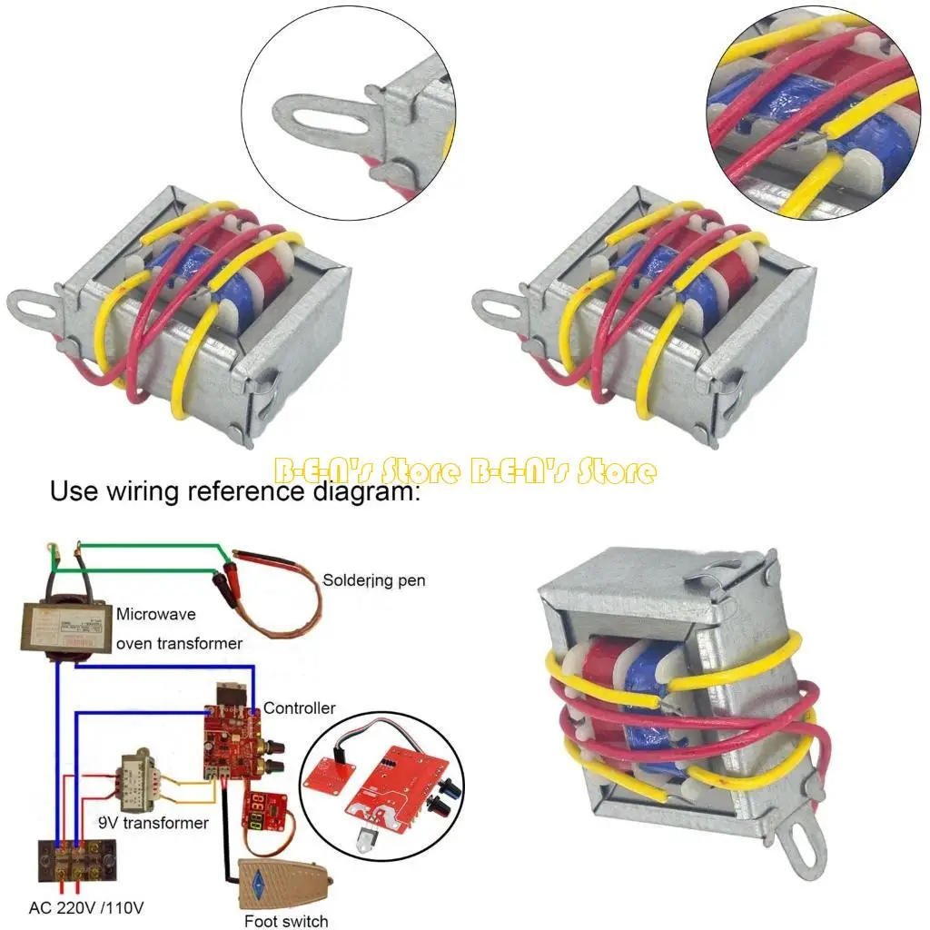 Y1AD Reliable 9V Output Power Source Easy to Use 9V Converters for Various Usage