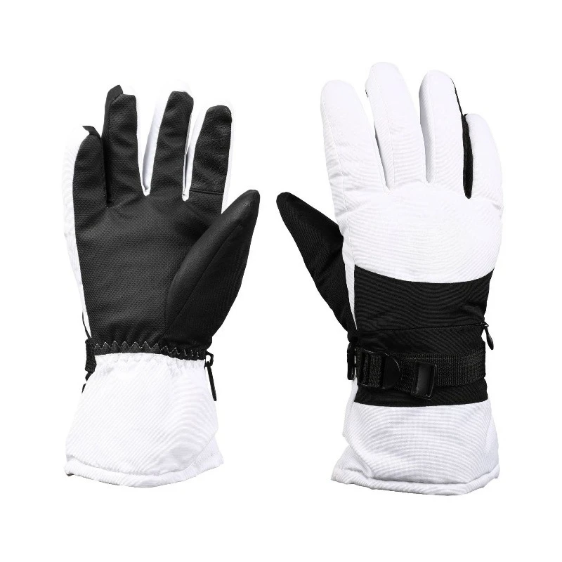 

Gloves fleece cycling thickened winter outdoor warm windproof waterproof heating adult gloves skiing can touch screen women