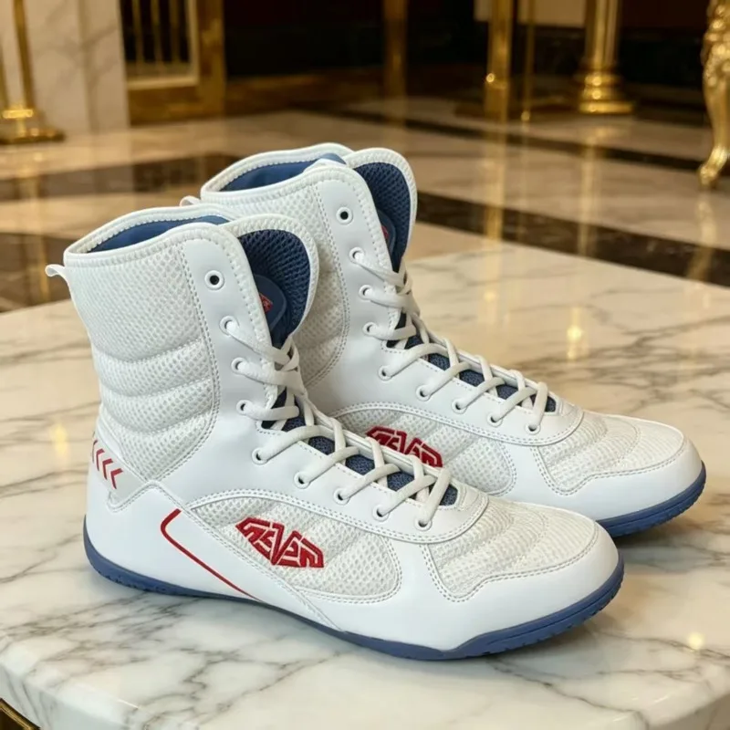 Classic Brand Comfortable Anti Slip Wrestling Sneaker Top Quality Wearable Boxing Fighting Boots Competition Sport Fighting Shoe