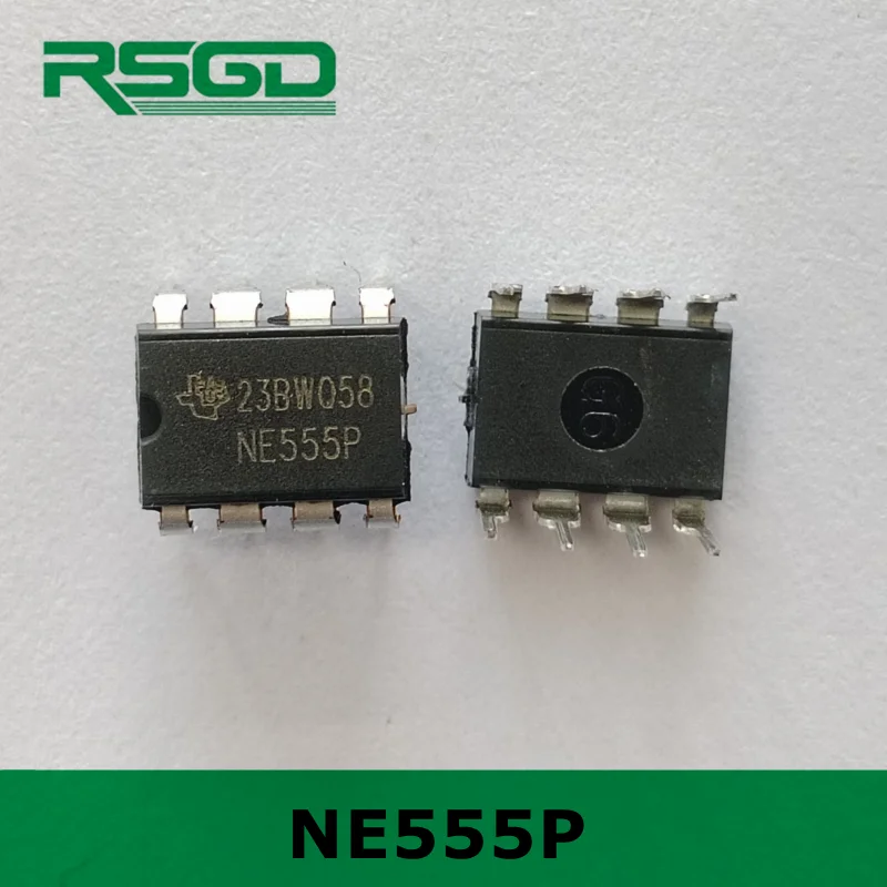 10PCS 10PCS/LOT Original new NE555P NE555  DIP-8 Timing chip Timer Programming Oscillator Chip 8 Pin In stock