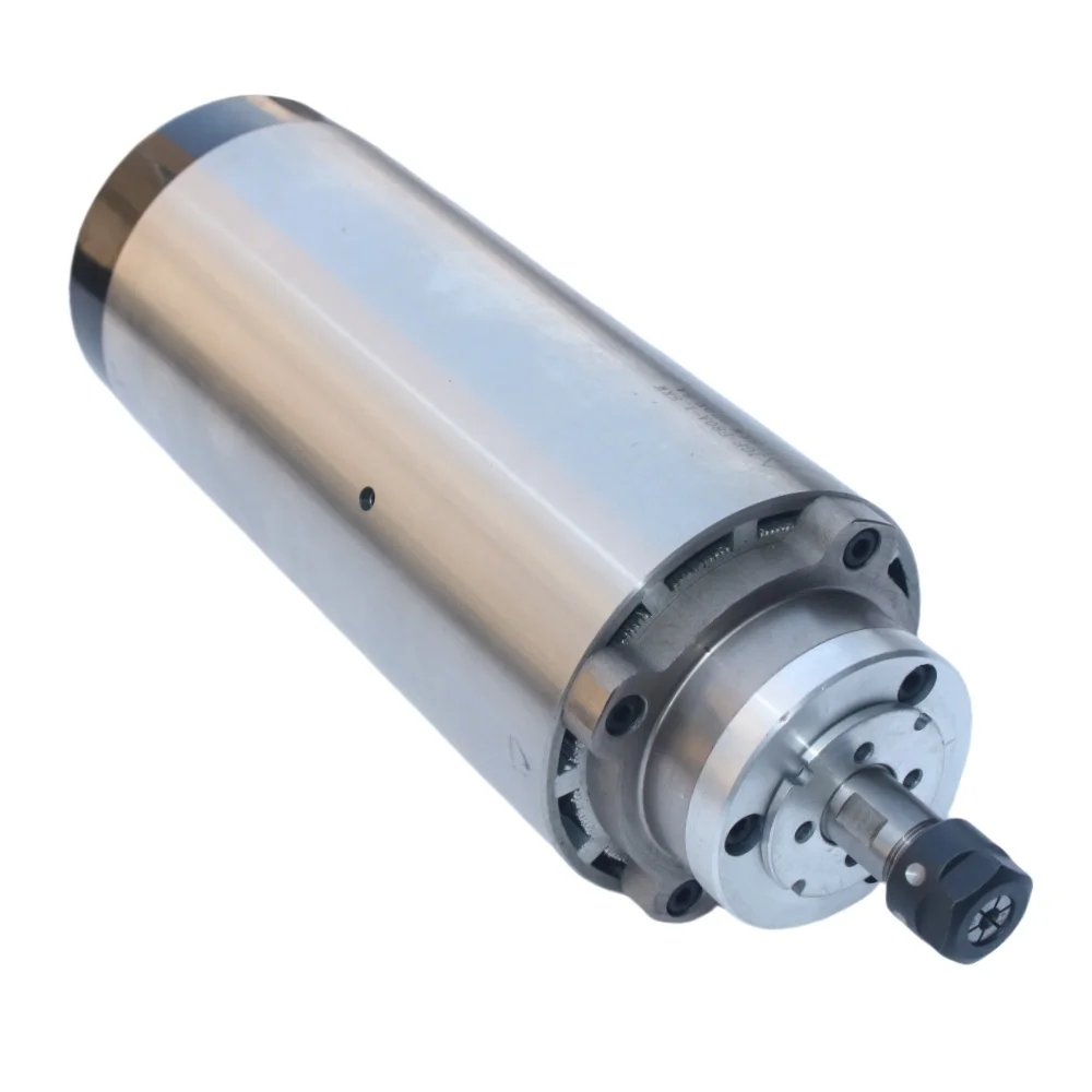 JGF-65A-0.8KW 65 مللي متر 0.8KW ER11 110 فولت/220 فولت/380 فولت 24000 دورة في الدقيقة عالية السرعة تبريد الهواء محرك المغزل الصغير باستخدام الحاسب الآلي المغزل الهواء لآلة التصنيع باستخدام الحاسب الآلي #6