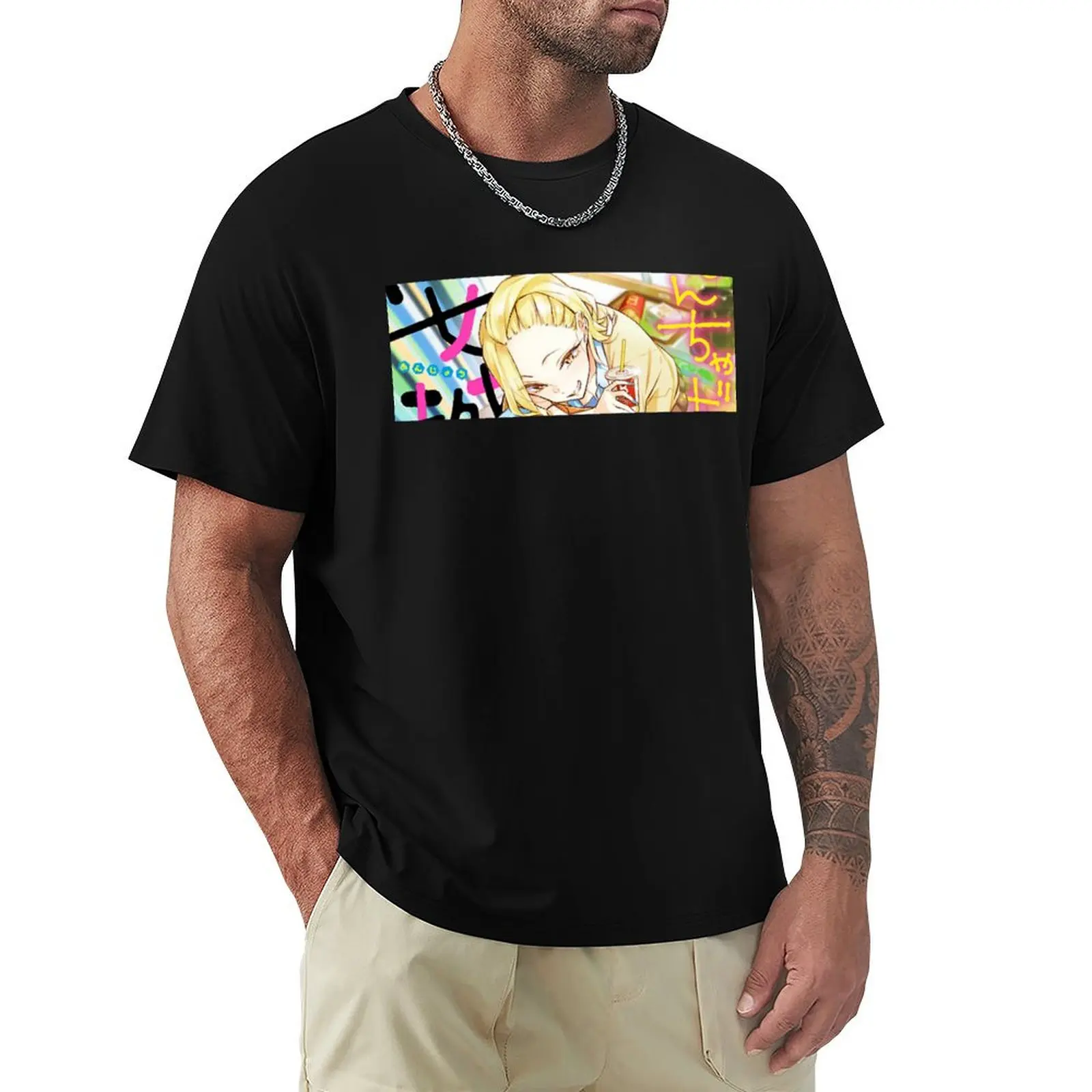 Anjou San Slap Sticker T-Shirt t shirt man casual T-Shirt