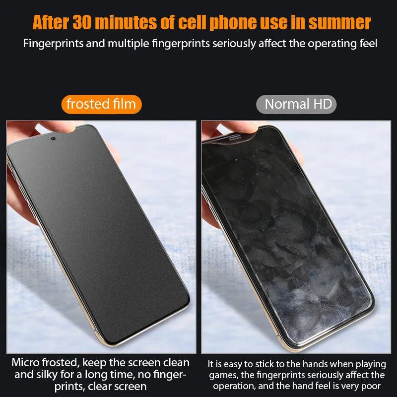 3Pcs Matte Screen Protector For Cubot P80 /P60/ X70 Tempered Glass Film