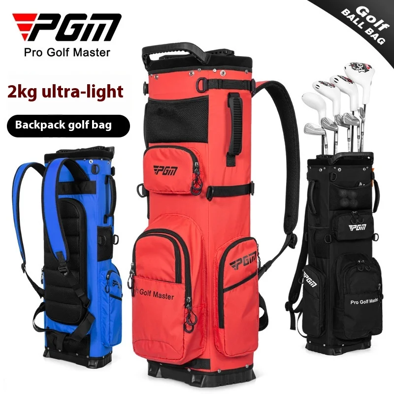 Torba golfowa PGM QB144 Podwójna torba na ramię do klubu 2 kg Ultralekka torba do przenoszenia ze stałym portem wkładania