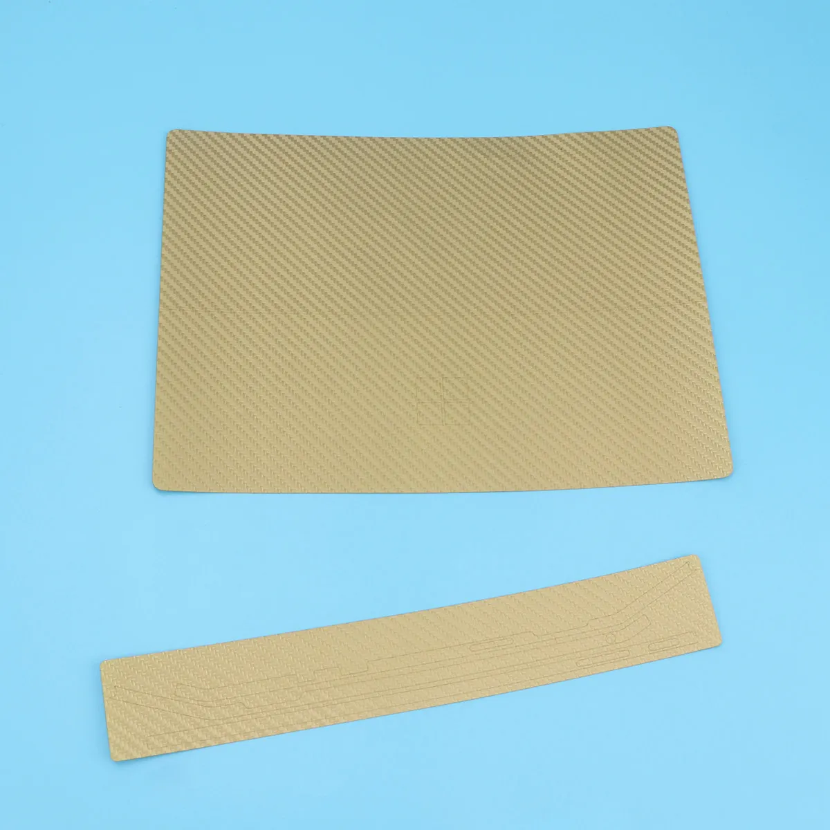 Carbon Fiber Sticker for Laptop Hd Printed Waterproof Scratch Resistant Air Vent Slot No Bubble No