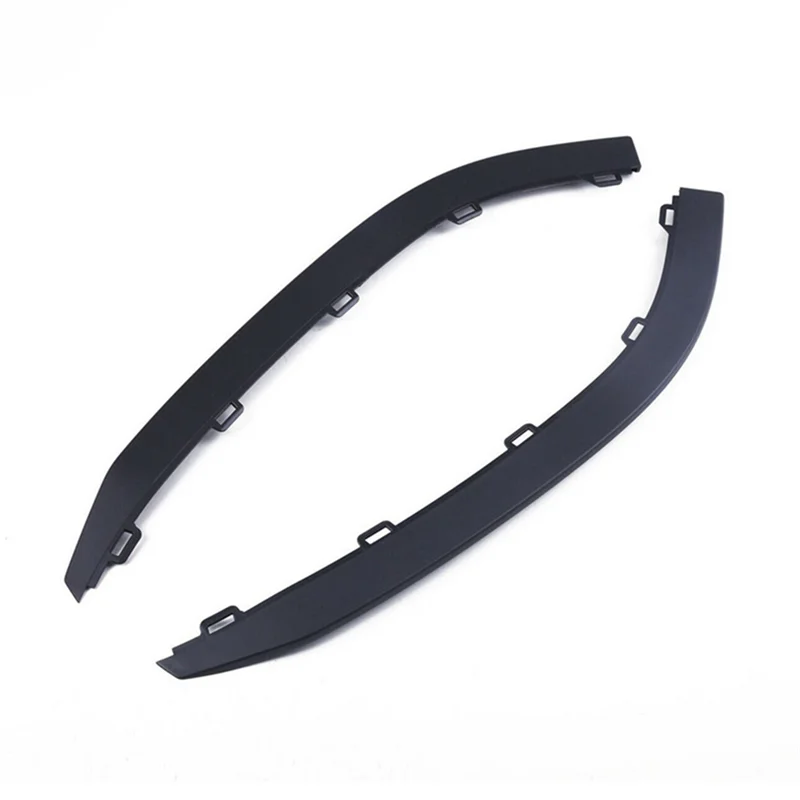 1 Coppia Auto Paraurti Anteriore Spoiler Modanatura Trim di Plastica Nera Per Golf MK7 2013-2017 Paraurti Guardie 5GG805903 5GG805904-A02G
