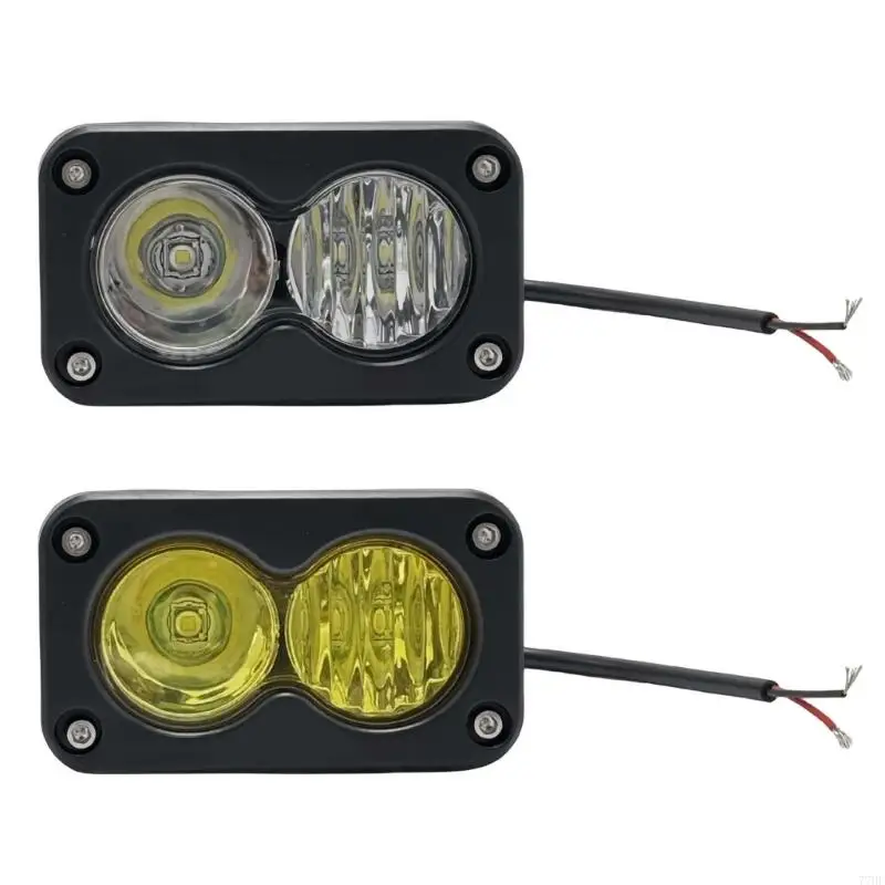 

77HF 20W Автомобильный прожектор Светодиодный рабочий свет, устойчивый к дождю, снегу и пыли для безопасного вождения в ночное