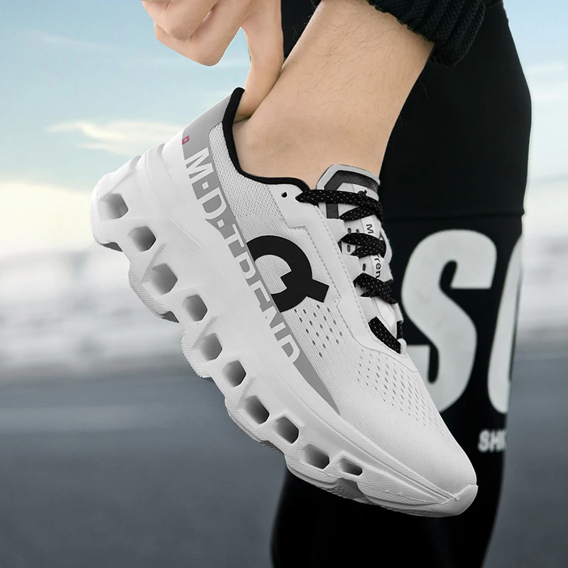 Men's Shock-absorbing Sports Shoes Casual Sneakers Running Shoes Men's Shoes Fashion Mesh Outdoor High Quality Classic Sneakers - view 4