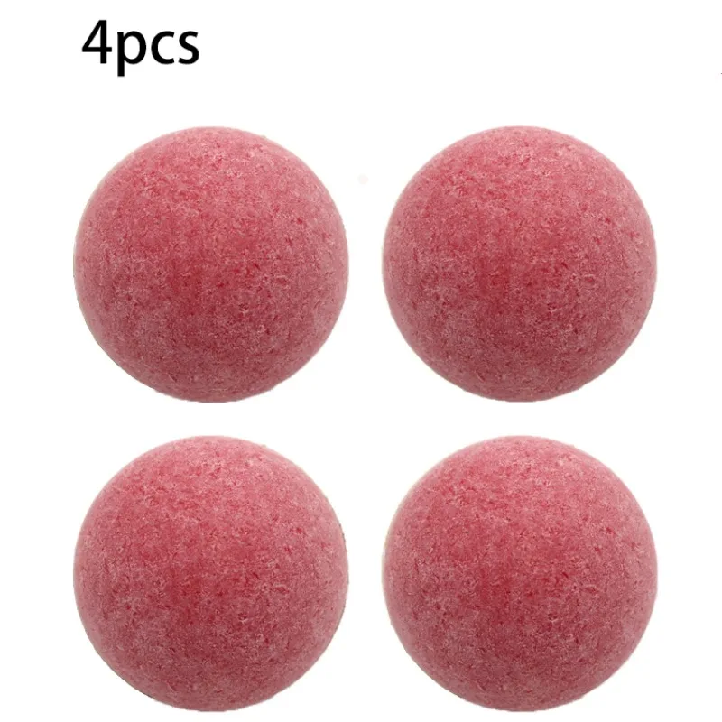 4 Lot 36mm Cork Solid Wood frosted Foosball Table Soccer Ball Football Baby Foot Fussball Desktop Soccer Babyfoot Dropshipping