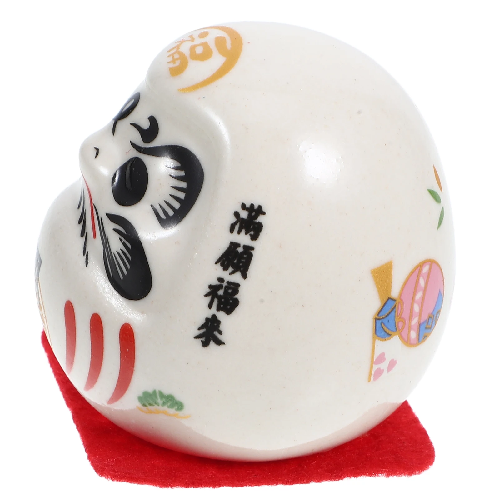 

Japanese Porcelain Car Home Decor Statue Figure Ceramic Mini Statue Fits Desk Shelf Small Size