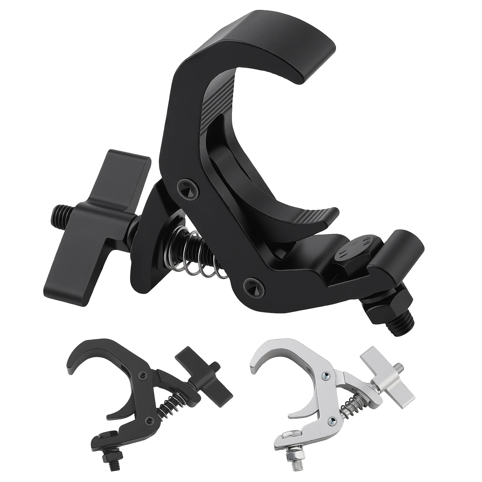 Truss Clamp Stage Light Clamp 40-60mm 100kg / 220bls C-Clamp Heavy Duty Quick Release Light Clamps for Led lighting Fixtures