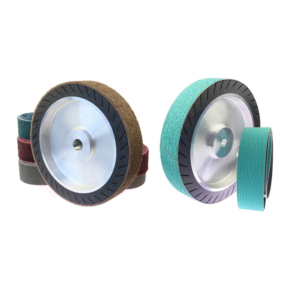 150/200/250mm Rubber Expander Wheel Belt Sander Motor Replacement Part