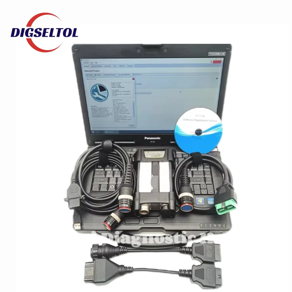 2.8.150PTT Vocom 88894000 Communications Vocom2 Technical Tools Diagnostic Kit (88894000) Building Equipment Diagnostic Tools