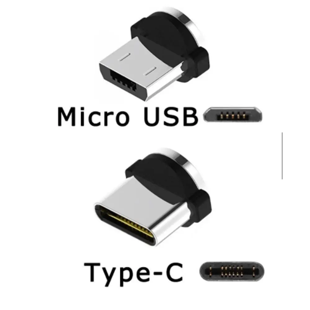 Mobile Accessories USB Cable 2.4A Micro USB Wire 90 Degree Type-C Cord Fast Charging Cable