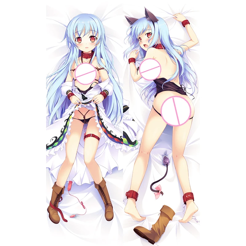 

Anime Dakimakura Pillow Case Fate Sexy and Busty Tenshi Hinanawi Double-Sided Halloween Decoration