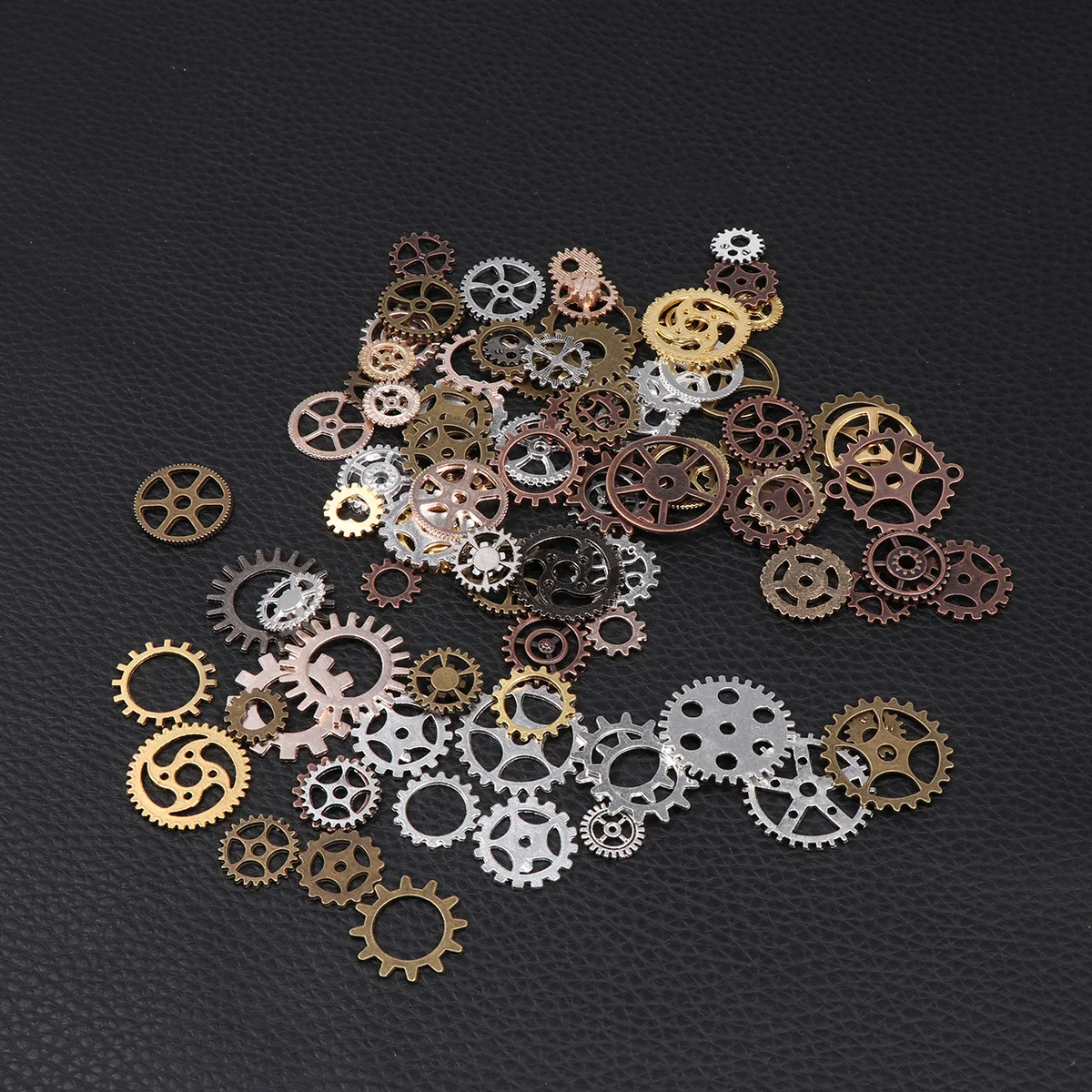 9-Color مختلط سبيكة Steampunk التروس الميكانيكية خمر نمط Cogs DIY بها بنفسك اليدوية مجوهرات اكسسوارات ل سوار قلادة الحرف #3