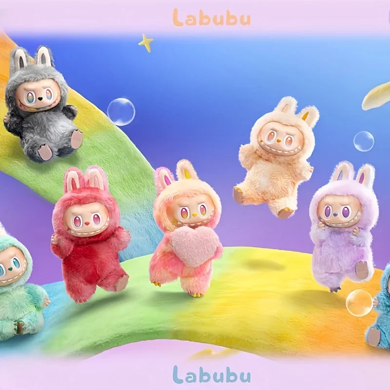 2025 POPMART Labubu V3 الوحوش الكبيرة في سلسلة الطاقة الفينيل قلادة صناديق أعمى Kawaii الشكل الوجه دمية المفاتيح هدايا عيد الميلاد