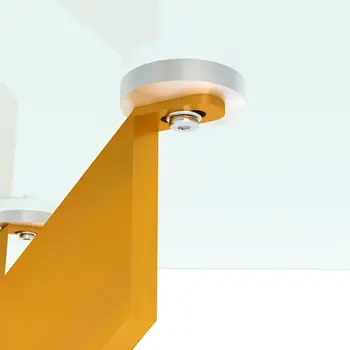 Obývací pokoj Retro otočný konferenční stolek Byt Malá velikost Skleněný kulatý stůl Kreativní umělecký bytový nábytek Čajové stolky 8 nejlepší prodej stoly z tvrzeného skla - №7