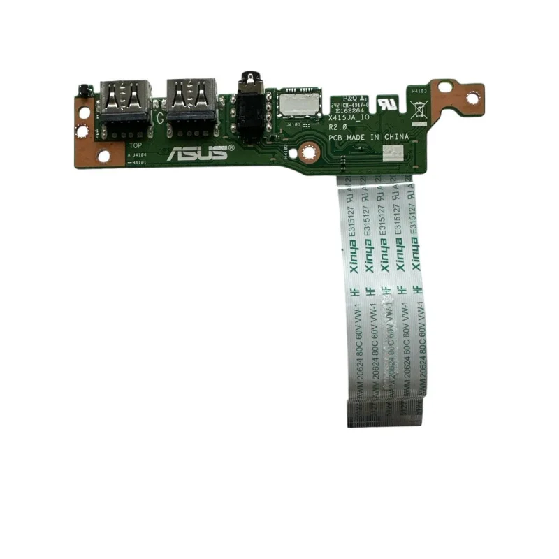 For Asus X415J X415JA IO USB Audio AUX Headphone Jack Board Port with Cable