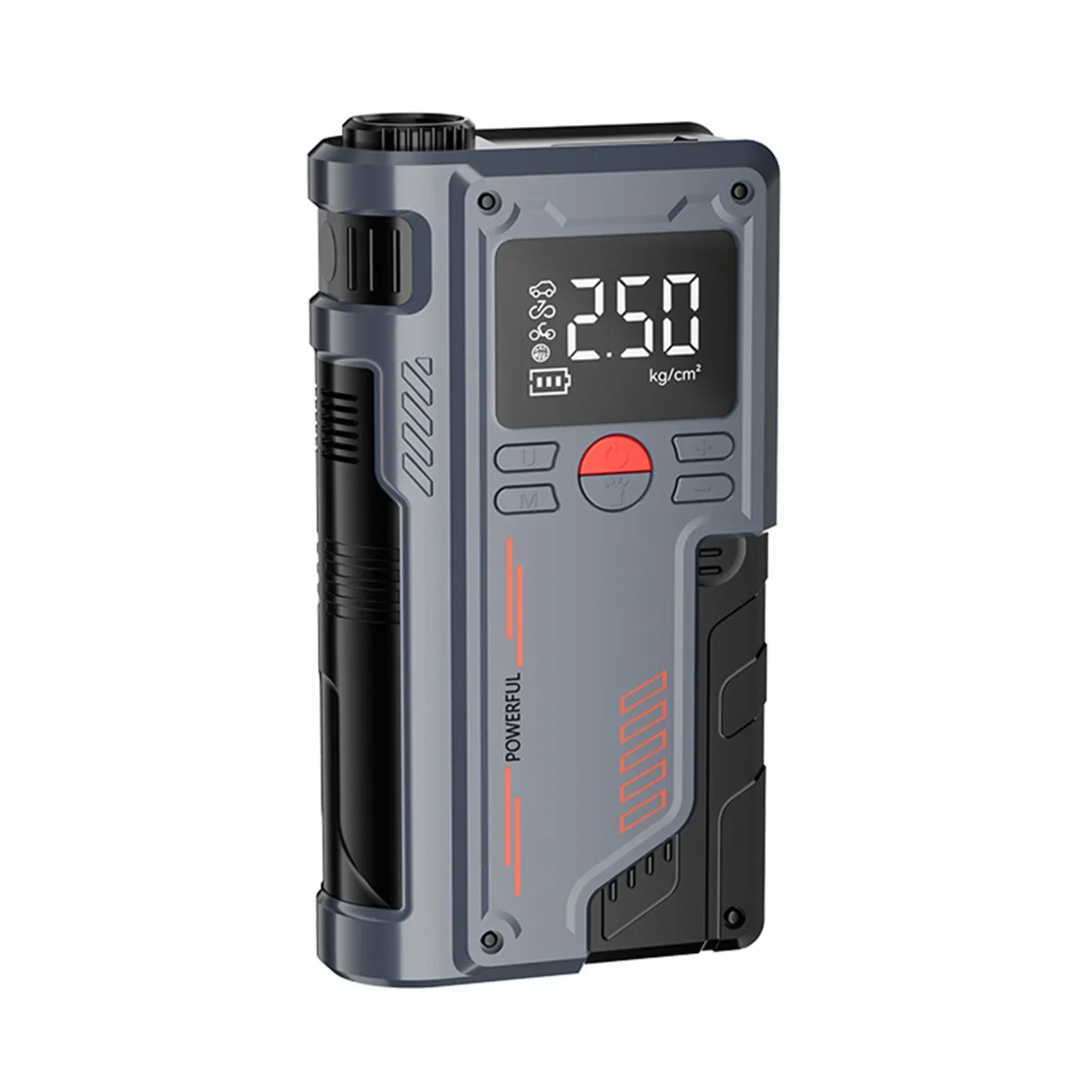 

L 14.8V Tire Inflator Car Emergency Power Jump Starter 1000A Peak 10000mAh Air Pump Battery Booster Device With Storage Bag
