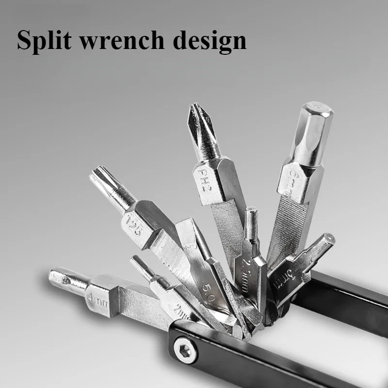 Bicycle Repair Tool Multi Functional 20 Family Electrical Appliance Repair Tool Bicycle Compact Small Repair Wrench
