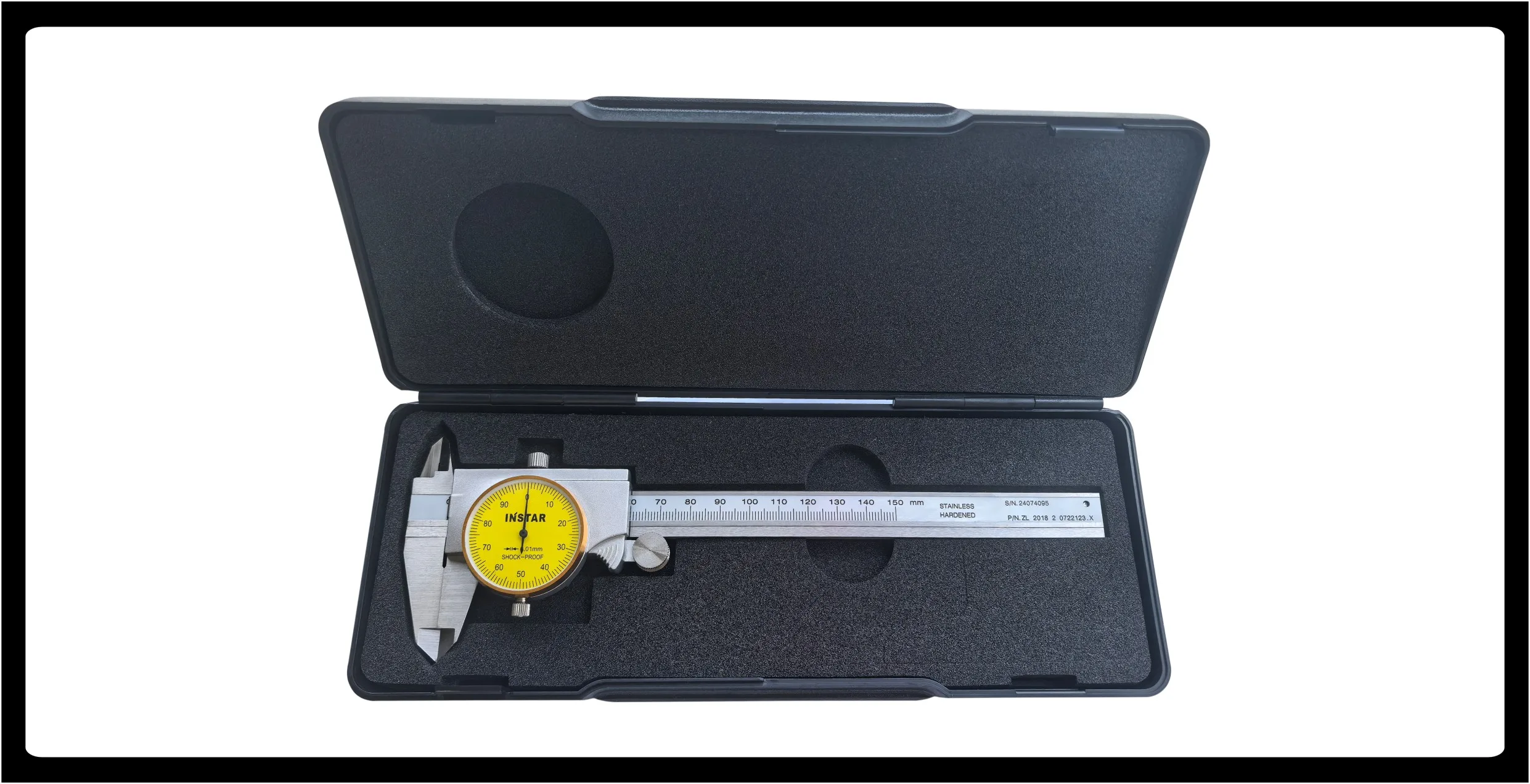 INSTAR IP65 Messschieber aus Edelstahl 0-150mm 200mm 0,01mm Bruchsicher Industriequalität 0-300mm 0,02mm – Detail 5