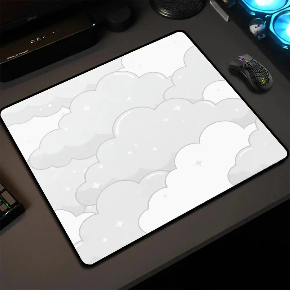 

Sky scape Cloud Setup Mouse Pad Kawaii Cartoon Gamer Accessories Mousepad 18x22cm Lock Edge Speed Office Accessory Desk Mat
