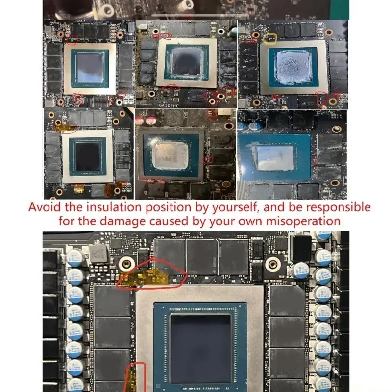 GPU VRAM Heatsink Copper Graphics Card Copper Heatsink Cooler Thermal Replace Pad 3080ti 3090 3090ti Memory