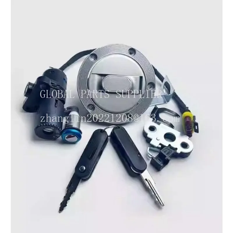 1 set Ignition Switch Lock Fuel Gas Cap Tank Cover Kit For Benelli Leoncino 500 BJ500