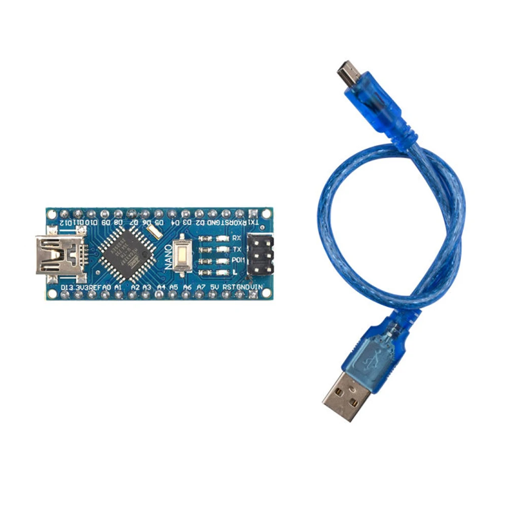 ترقية/مصغرة USB نانو V3.0 Atmel ATMEGA328P-AU CH340 5 فولت مايكرو تحكم مجلس PCB مجلس التنمية لحام دبوس لاردوينو
