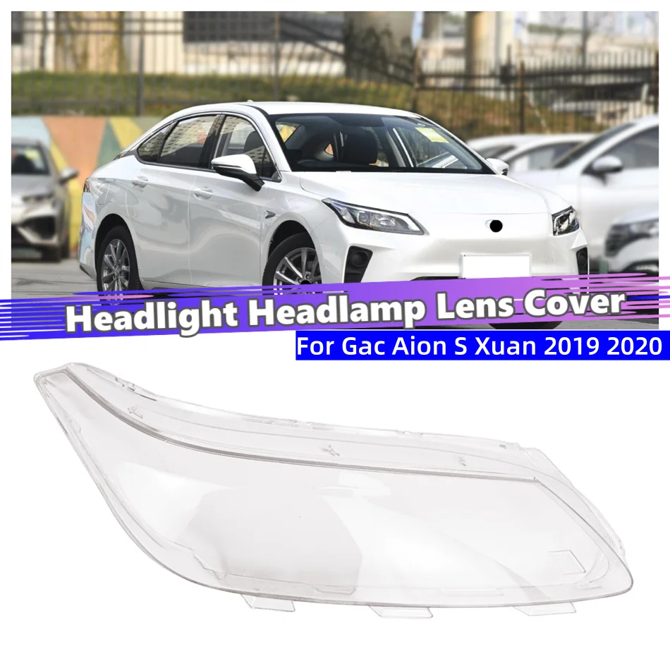 

For Gac Aion S Xuan 2019 2020 Vehicle Accessories Shade Headlight Head Lampe Cover Car Front Headlight Lens Cover Lights Shell