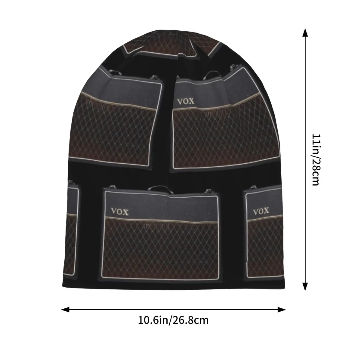 Vox AC30 Amplifier Skullies Beanies Hats Warm Autumn Winter Outdoor Cap Knitted Bonnet Caps for Unisex Adult