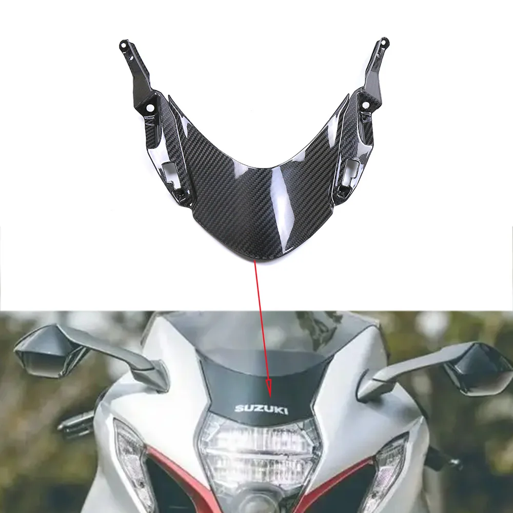 For Suzuki GSX1300R Hayabusa 2021 2022 2023 2024 3K Carbon Fiber Windshield Bracket Fairing Motorcycle Accessories Fairings Kits